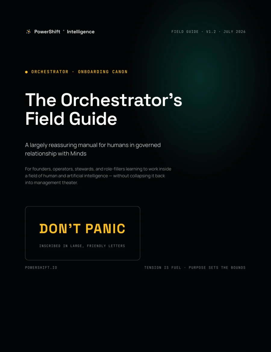Cover of The Orchestrator's Field Guide